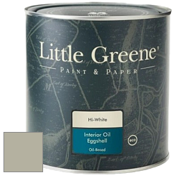 Краска Little Greene Interior Oil Eggshell полуматовая масляная краска цвет LG163 French Grey Dark