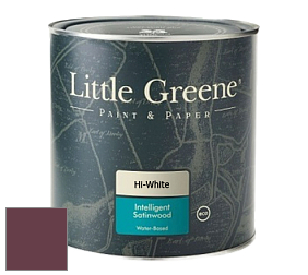 Краска Little Greene Intelligent Satinwood полуглянцевая моющаяся краска цвет NCS S 6030-R20B 