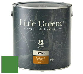 Краска Little Greene Traditional Oil Gloss высокоглянцевая масляная краска цвет NCS S 2570-G20Y 
