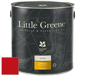 Краска Little Greene Intelligent Floor Paint полуглянцевая быстросохнущая краска цвет RAL 3020 