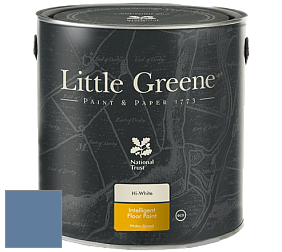 Краска Little Greene Intelligent Floor Paint полуглянцевая быстросохнущая краска цвет NCS S 4030-R80B 