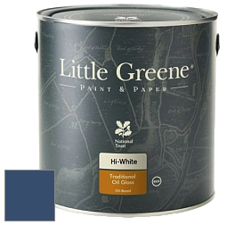 Краска Little Greene Traditional Oil Gloss высокоглянцевая масляная краска цвет NCS S 6030-R80B 