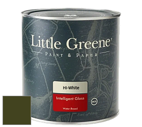 Краска Little Greene Intelligent Gloss глянцевая моющаяся краска цвет LG72 Olive Colour