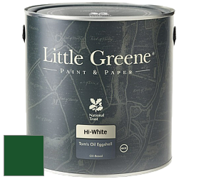 Краска Little Greene Tom’s Oil Eggshell полуматовая масляная краска цвет RAL 6035 