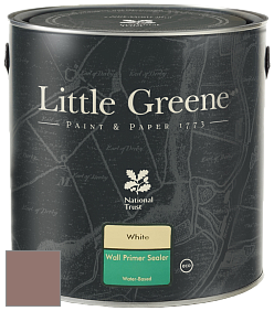 Краска Little Greene Wall Primer Sealer кроющий колеруемый грунт цвет LG315 Nether Red