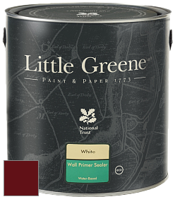 Краска Little Greene Wall Primer Sealer кроющий колеруемый грунт цвет LG14 Baked Cherry