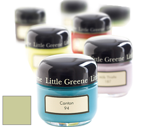 Краска Little Greene Sample Pot баночка краски цвет LG85 Kitchen Green