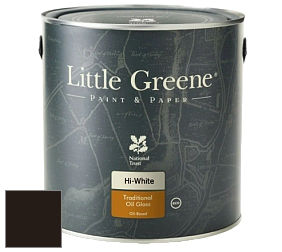 Краска Little Greene Traditional Oil Gloss высокоглянцевая масляная краска цвет LGSt124 Chocolate Colour