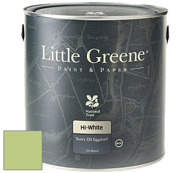 Краска Little Greene Tom’s Oil Eggshell полуматовая масляная краска цвет NCS S 1040-G40Y 
