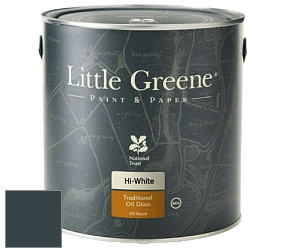 Краска Little Greene Traditional Oil Gloss высокоглянцевая масляная краска цвет RAL 7026 