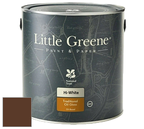Краска Little Greene Traditional Oil Gloss высокоглянцевая масляная краска цвет RAL 8011 