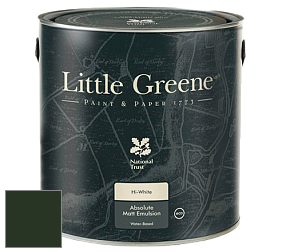 Краска Little Greene Absolute Matt Emulsion матовая краска для потолка цвет RAL 6007 
