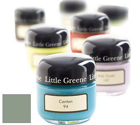 Краска Little Greene Sample Pot баночка краски цвет LGGr296 Windmill Lane