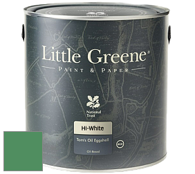 Краска Little Greene Tom’s Oil Eggshell полуматовая масляная краска цвет NCS S 3050-G10Y 