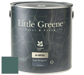 Краска Little Greene Tom’s Oil Eggshell полуматовая масляная краска цвет NCS S 6020-B70G 