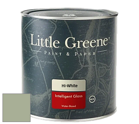 Краска Little Greene Intelligent Gloss глянцевая моющаяся краска цвет LGGr295 Boringdon Green