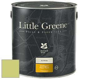Краска Little Greene Intelligent Floor Paint полуглянцевая быстросохнущая краска цвет NCS S 1040-G60Y 