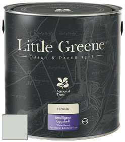 Краска Little Greene Intelligent Eggshell полуматовая моющаяся краска цвет NCS S 1505-G20Y 
