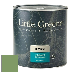 Краска Little Greene Intelligent Satinwood полуглянцевая моющаяся краска цвет NCS S 3040-G30Y 