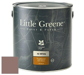 Краска Little Greene Traditional Oil Gloss высокоглянцевая масляная краска цвет LGSt315 Nether Red