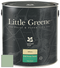 Краска Little Greene Wall Primer Sealer кроющий колеруемый грунт цвет LGGr138 Aquamarine