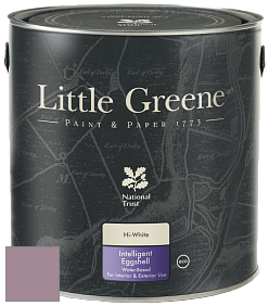 Краска Little Greene Intelligent Eggshell полуматовая моющаяся краска цвет RAL 4009 