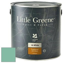Краска Little Greene Traditional Oil Gloss высокоглянцевая масляная краска цвет NCS S 2030-B90G 