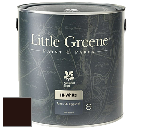 Краска Little Greene Tom’s Oil Eggshell полуматовая масляная краска цвет LG8 Purple Brown