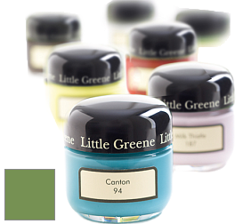 Краска Little Greene Sample Pot баночка краски цвет LG86 Garden