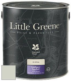 Краска Little Greene Intelligent Eggshell полуматовая моющаяся краска цвет NCS S 1505-G50Y 