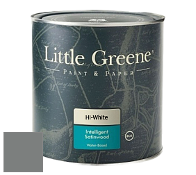 Краска Little Greene Intelligent Satinwood полуглянцевая моющаяся краска цвет RAL 7037 