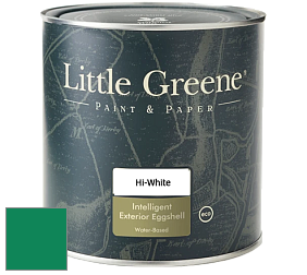 Краска Little Greene Intelligent Exterior Eggshell полуматовая водная краска цвет RAL 6032 