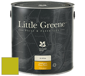 Краска Little Greene Intelligent Floor Paint полуглянцевая быстросохнущая краска цвет NCS S 1075-G60Y 