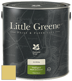 Краска Little Greene Ultimatt Intelligent Matt Emulsion матовая моющаяся краска цвет LG135 Sunlight