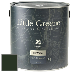 Краска Little Greene Tom’s Oil Eggshell полуматовая масляная краска цвет RAL 6007 