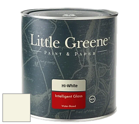 Краска Little Greene Intelligent Gloss глянцевая моющаяся краска цвет LG329 Silent White