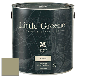 Краска Little Greene Absolute Matt Emulsion матовая краска для потолка цвет LG157 Portland Stone Dark
