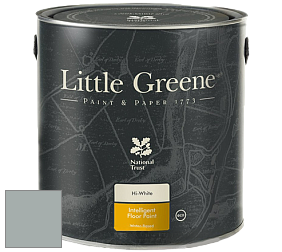 Краска Little Greene Intelligent Floor Paint полуглянцевая быстросохнущая краска цвет NCS S 3005-B80G 