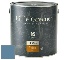 Краска Little Greene Traditional Oil Gloss высокоглянцевая масляная краска цвет NCS S 4030-R90B 