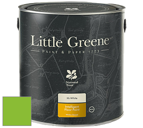 Краска Little Greene Intelligent Floor Paint полуглянцевая быстросохнущая краска цвет NCS S 0580-G30Y 