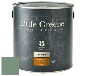 Краска Little Greene Traditional Oil Gloss высокоглянцевая масляная краска цвет NCS S 4020-G10Y 