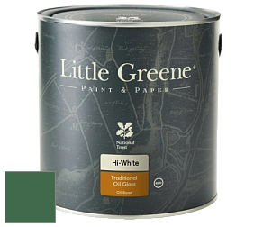 Краска Little Greene Traditional Oil Gloss высокоглянцевая масляная краска цвет NCS S 5040-G10Y 