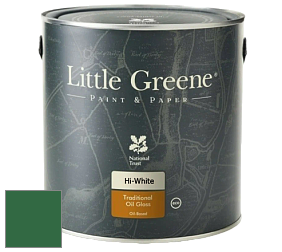 Краска Little Greene Traditional Oil Gloss высокоглянцевая масляная краска цвет NCS S 4550-G10Y 