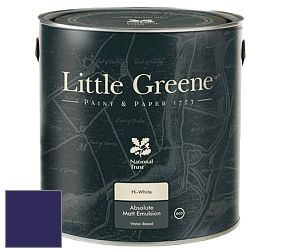 Краска Little Greene Absolute Matt Emulsion матовая краска для потолка цвет RAL 5022 