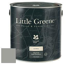 Краска Little Greene Absolute Matt Emulsion матовая краска для потолка цвет LG225 Urbane Grey