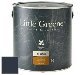 Краска Little Greene Traditional Oil Gloss высокоглянцевая масляная краска цвет LG252 Dock Blue