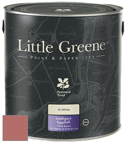 Краска Little Greene Intelligent Eggshell полуматовая моющаяся краска цвет NCS S 3040-Y90R 