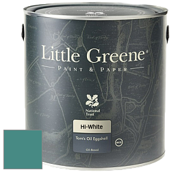 Краска Little Greene Tom’s Oil Eggshell полуматовая масляная краска цвет RAL 6033 