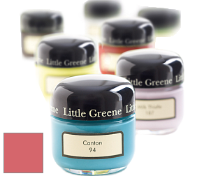Краска Little Greene Sample Pot баночка краски цвет LG189 Carmine