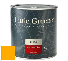 Краска Little Greene Intelligent Gloss глянцевая моющаяся краска цвет RAL 1028 